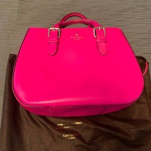 Kate Spade Tote Neon Pink